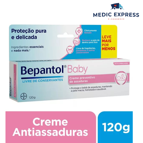 Creme para Assaduras Bepantol Baby 120g