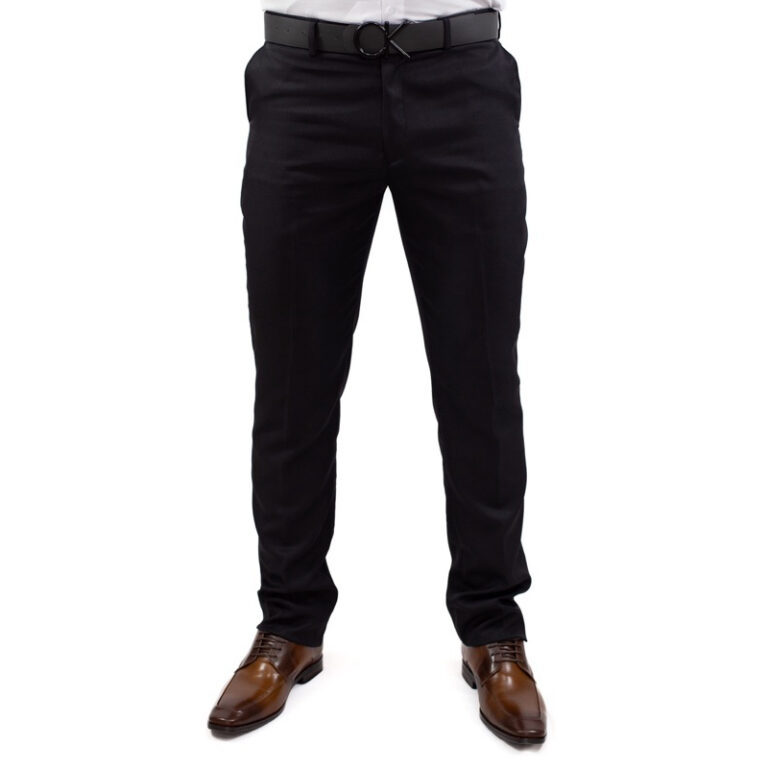 Calça Social Masculina Alfaiataria Slim Oxford Pr