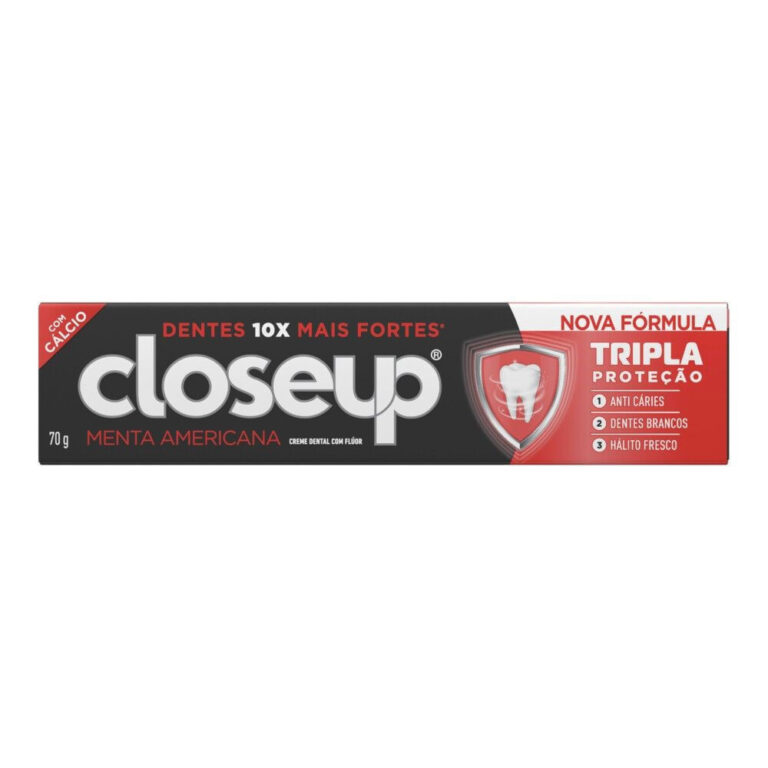 Creme Dental Close Up Tripla Proteção Menta Amer