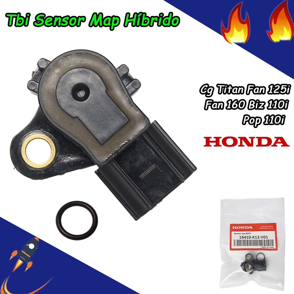 Tbi Start Sensor Map Híbrido Cg Titan Fan 125i Fan 160 Biz 110i Pop 110i Padrão start 160 2017 Origi