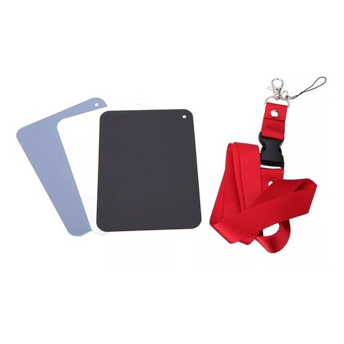 Cartão Cinza 18% 3 Em 1 Balanço De Branco 8,5