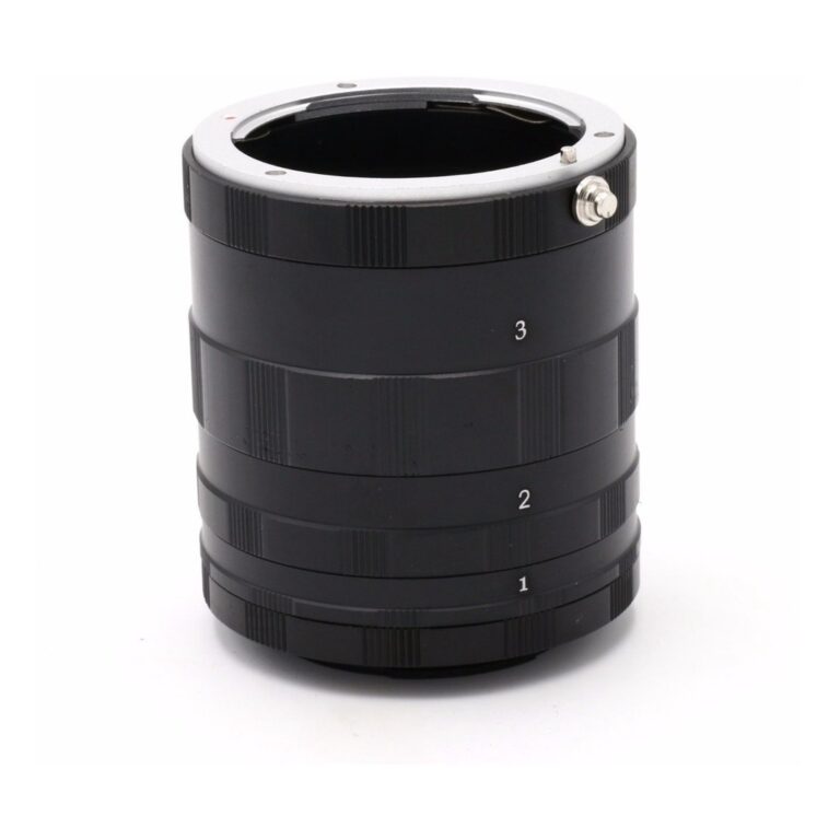 Tubo Macro Extensor Metal Canon Eos Ef Ef-s 60d 70