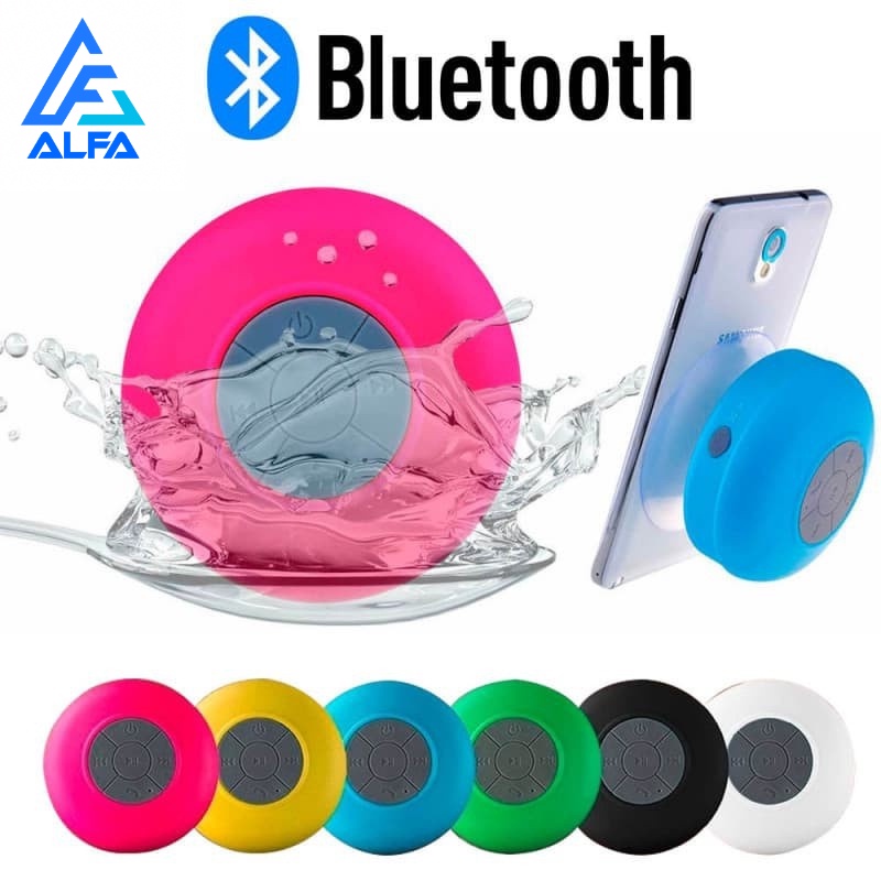 Caixa de Som Banheiro Resiste Agua Prova D Agua para banho Bluetooth Android E Ios
