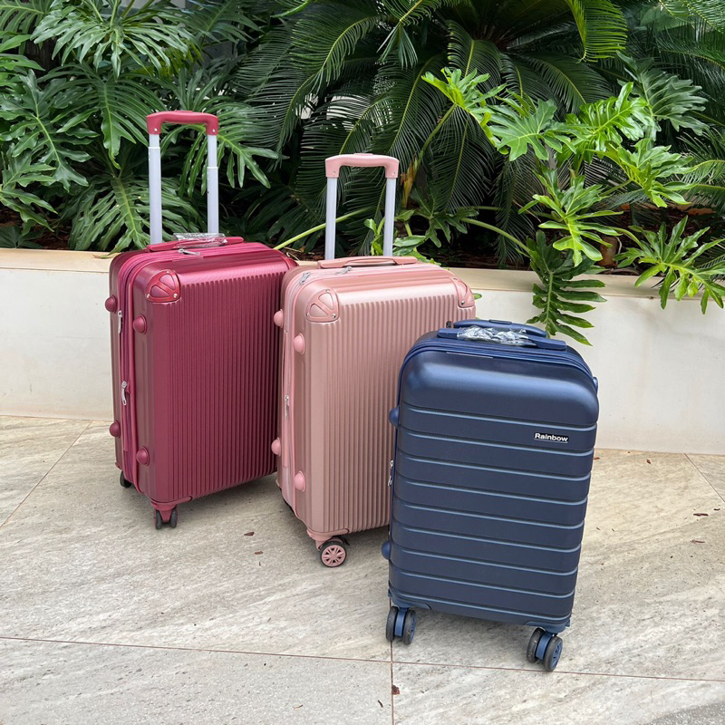 Mala De Viagem 10kg Com Segredo Rodinhas 360° PP duplo zíper  Envio Rapido modelo novo 2025