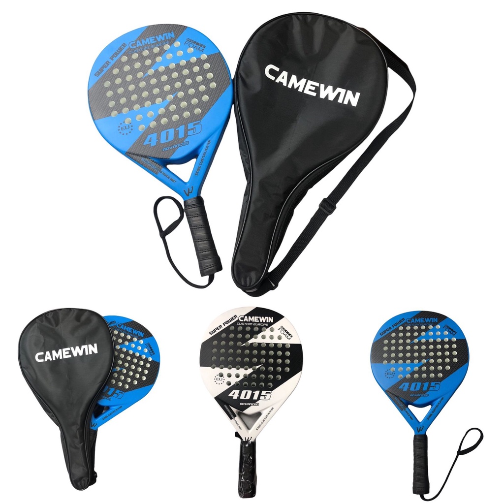 Raquete Padel Carbono Camewin 4015 Advanced acompanha capa