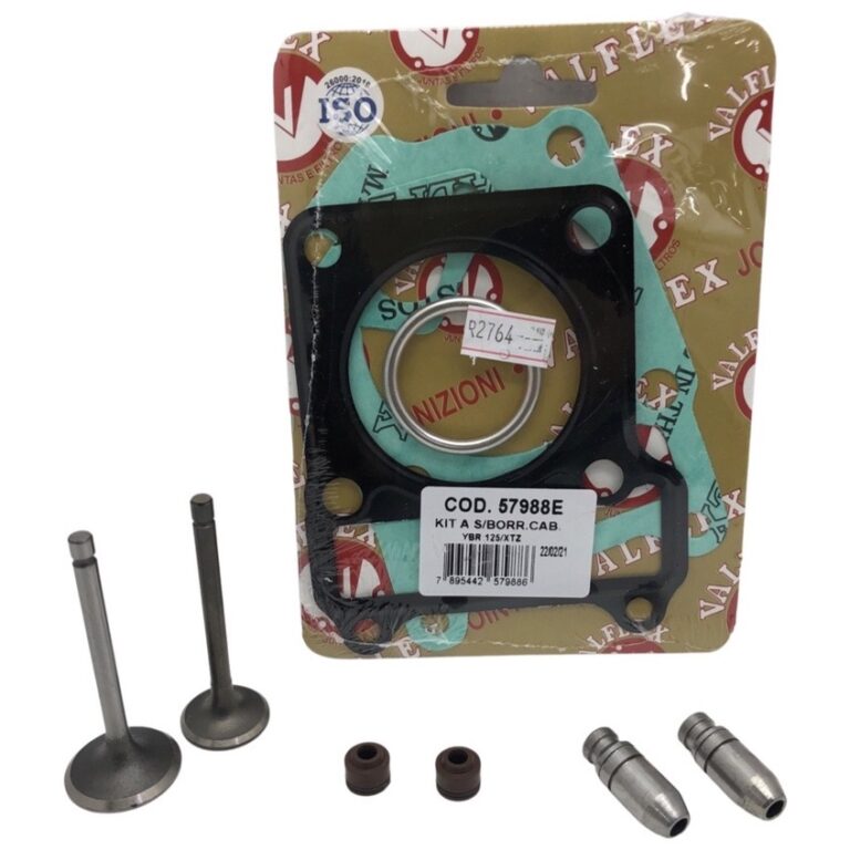 Jogo Junta Kit A + Válvulas + Guias + Retentores