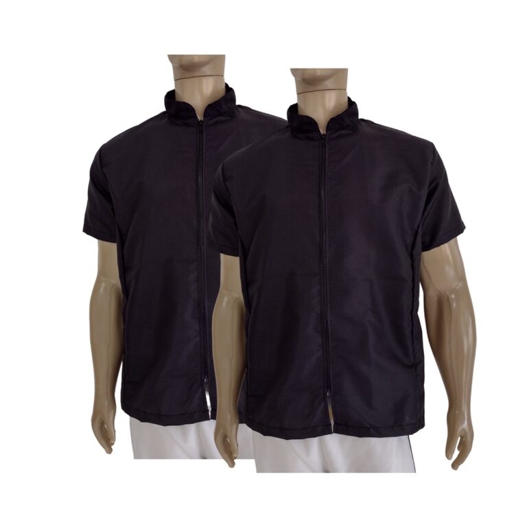 Kit 2 Jaleco De Tosador Unissex Preto Anti Pelos