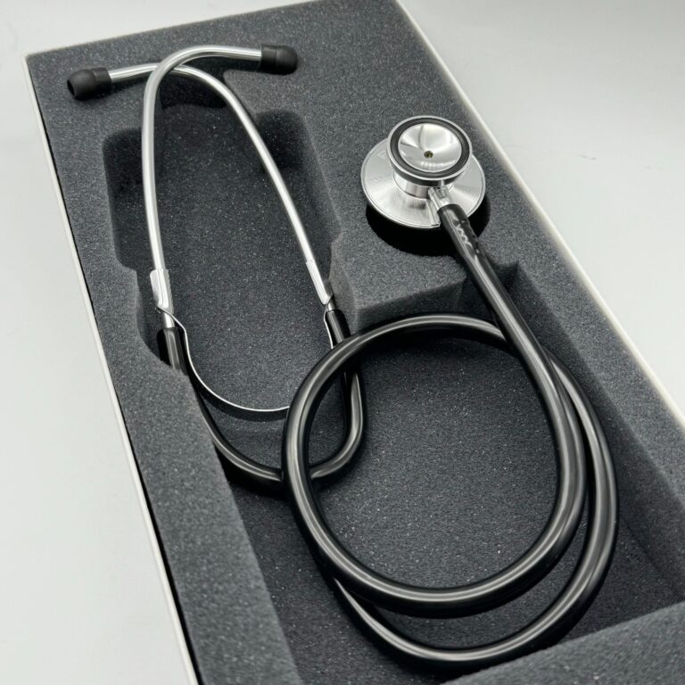 Estetoscópio P.A Med Preto Duplo Adulto e Infanti