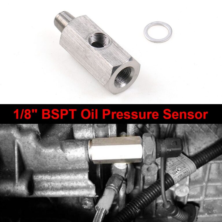 Sensor De Pressão De Óleo BSPT 1/8 Tee Para Ada