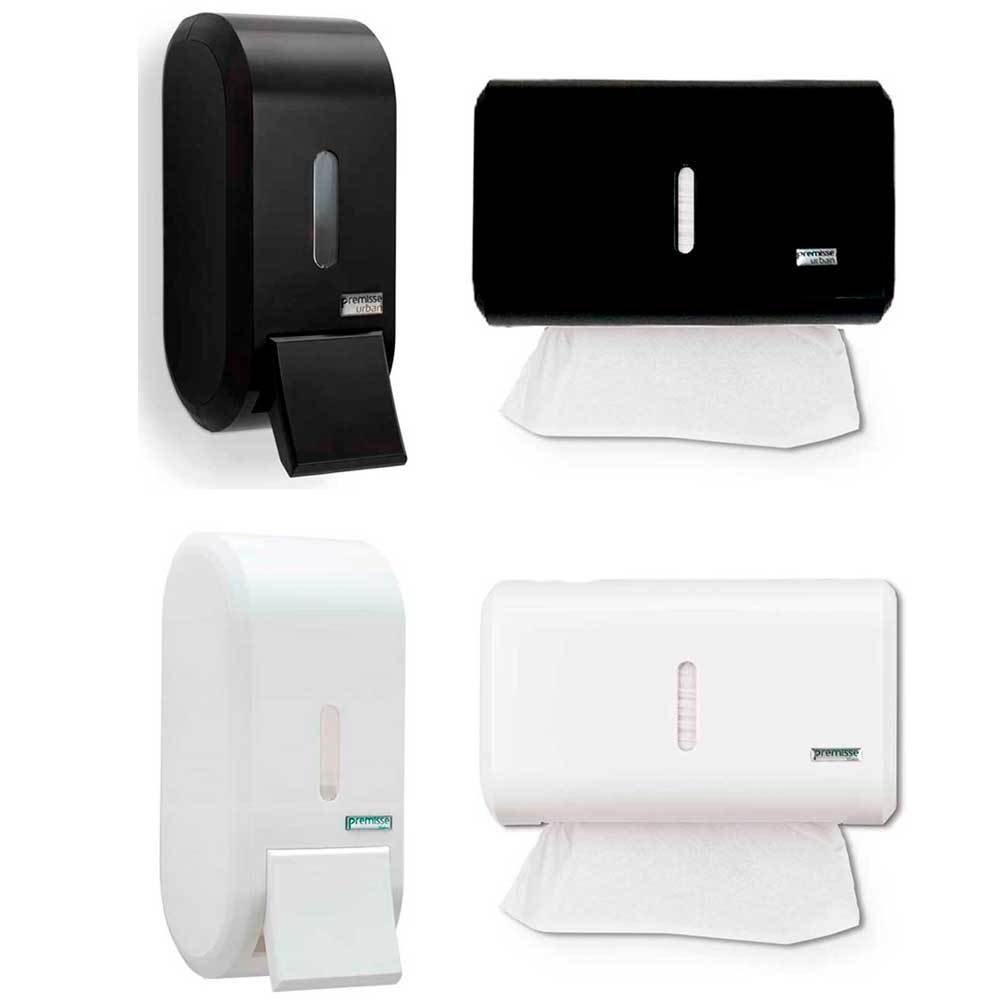 Porta sabonete líquido álcool gel dispenser suporte parede papel toalha toalheiro interfolhado banhe
