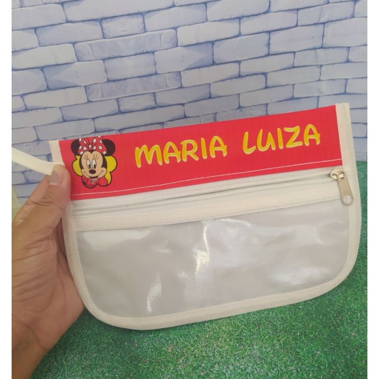 Porta escova de dente e pasta personalizado