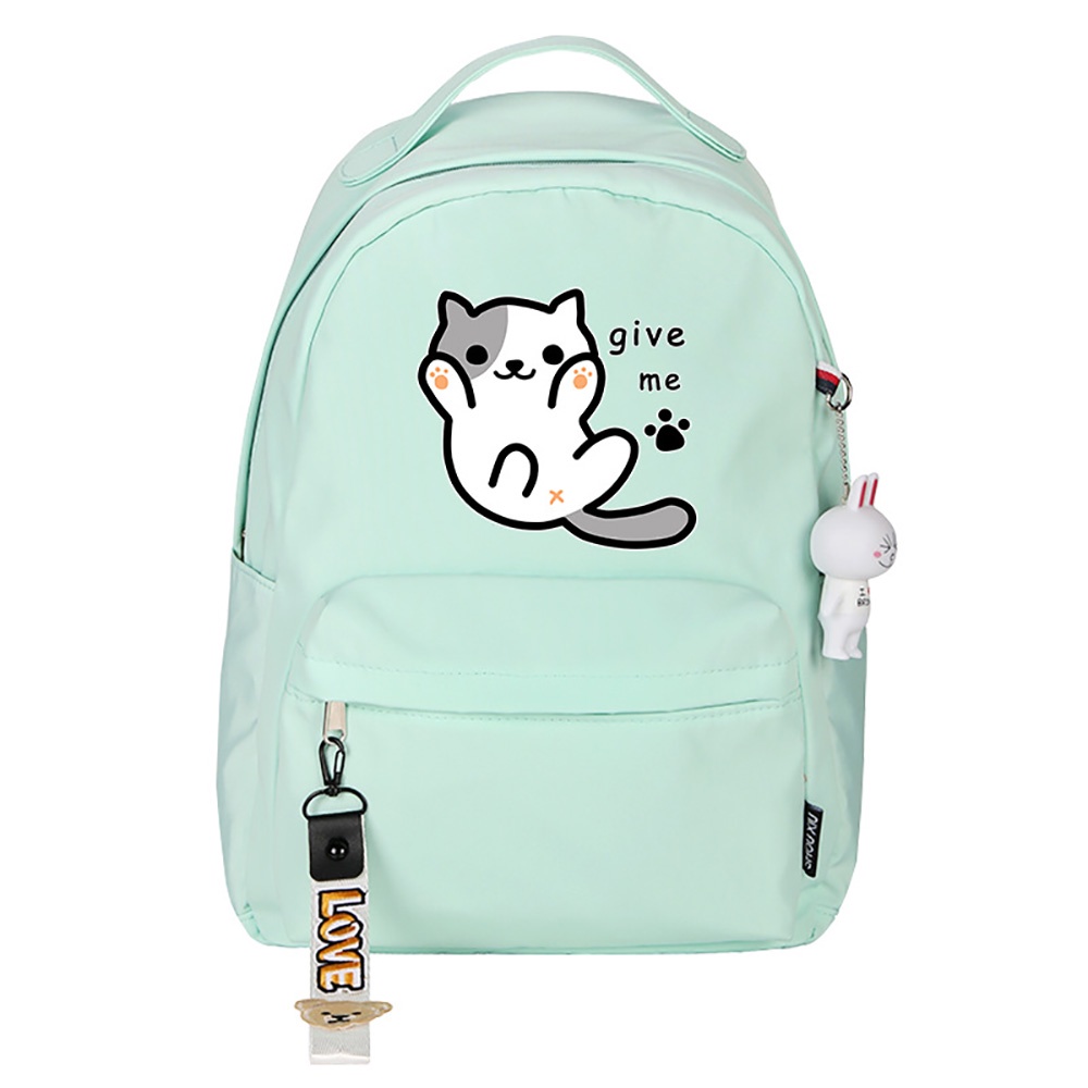 Mochila Escolar Juvenil Reforçada Espaçosa Cat Teen Original