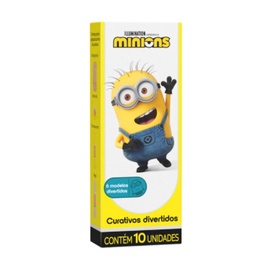 Curativos Estampados Minions Infantil machucados