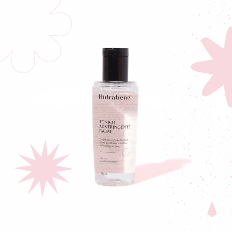 Hidrabene Tônico Facial Adstringente Limpa, Detox