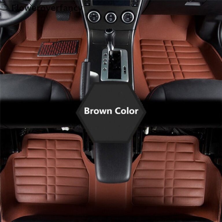 [Overfancy] 5 Pcs Universal Car Auto Floor Mats Fl