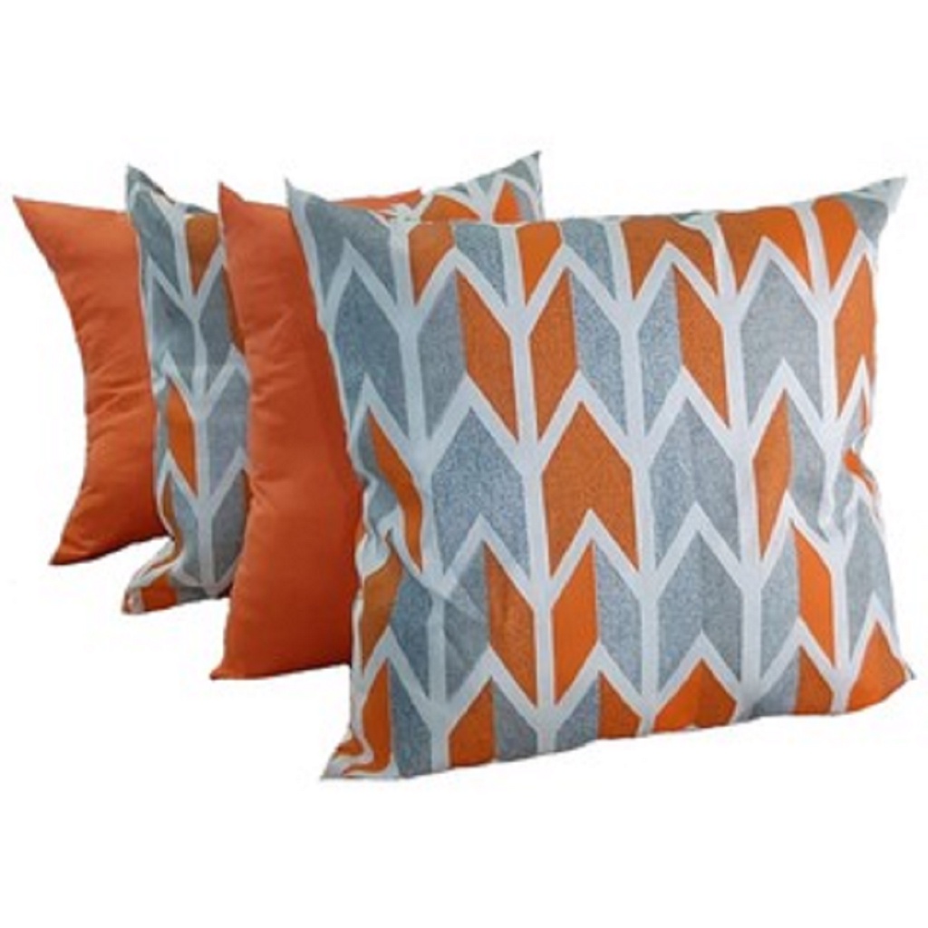 3 Capas para Almofadas Lisas E Estampadas com Zíper  Invisível , 45cm X 45cm