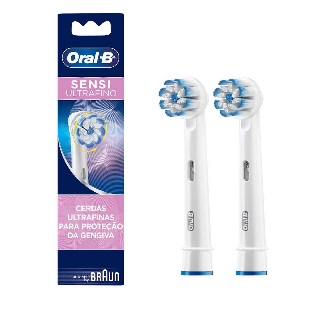 ESCOVA REFIL ELETRICA ULTRAFINO – 2UN ORAL-B