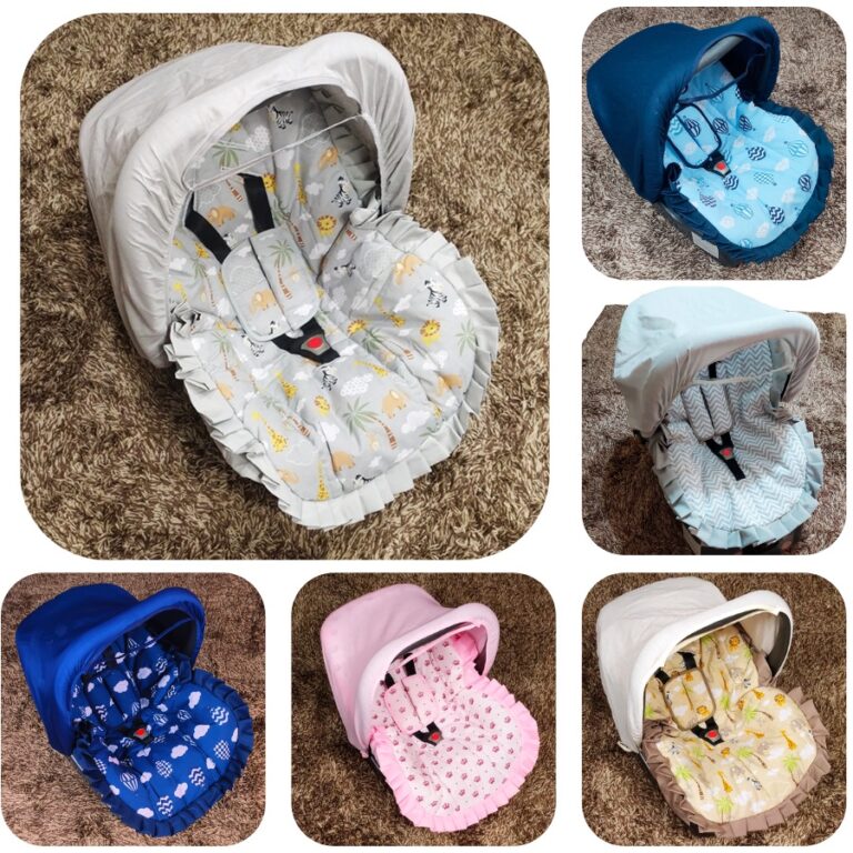 Capa de Bebe Conforto Bebê + Capota Solar + Jogo 