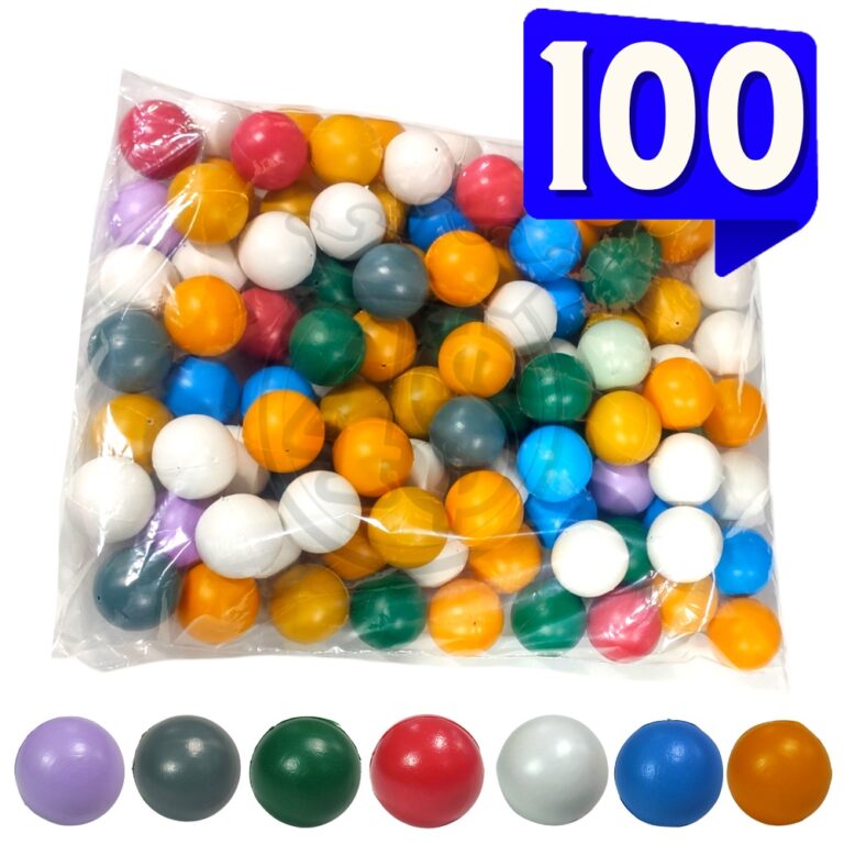 100 Bolas Bolinhas estilo Ping Pong Pacote Artesan