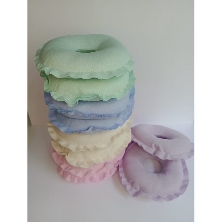 Kit 4 Rosquinha Amamentação Donut Algodao Enchim