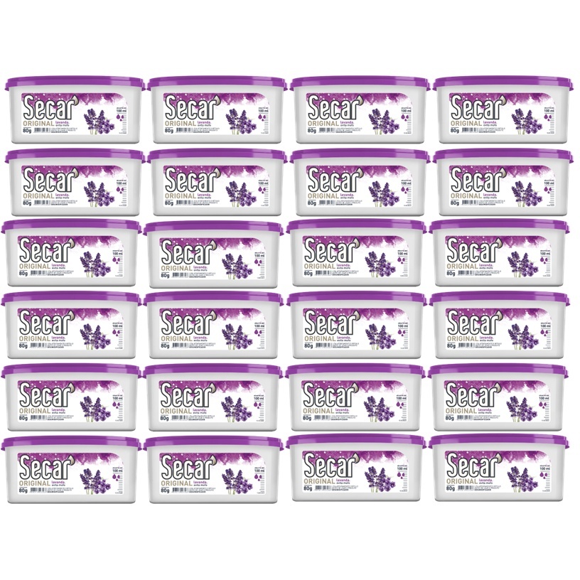 24 unid, Anti Mofo Desumidificador Secar Original 80g Cada Guarda Roupas Closet Armários Organização