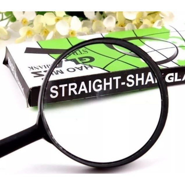 10 a 30 Lupa Glass Cabo Plástico Lente Aumento Zo