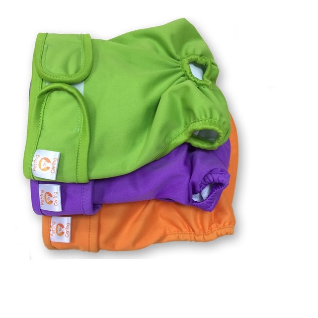 Kit 3 Fraldas Higiênicas Reutilizável Cachorro F