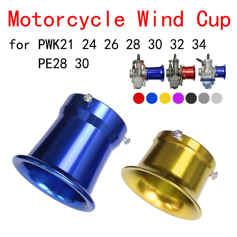 Corneta Carburador 50/55mm Motocicleta Carburador Copo Chifre De Vento Filtro De Ar Copo Para Guilho