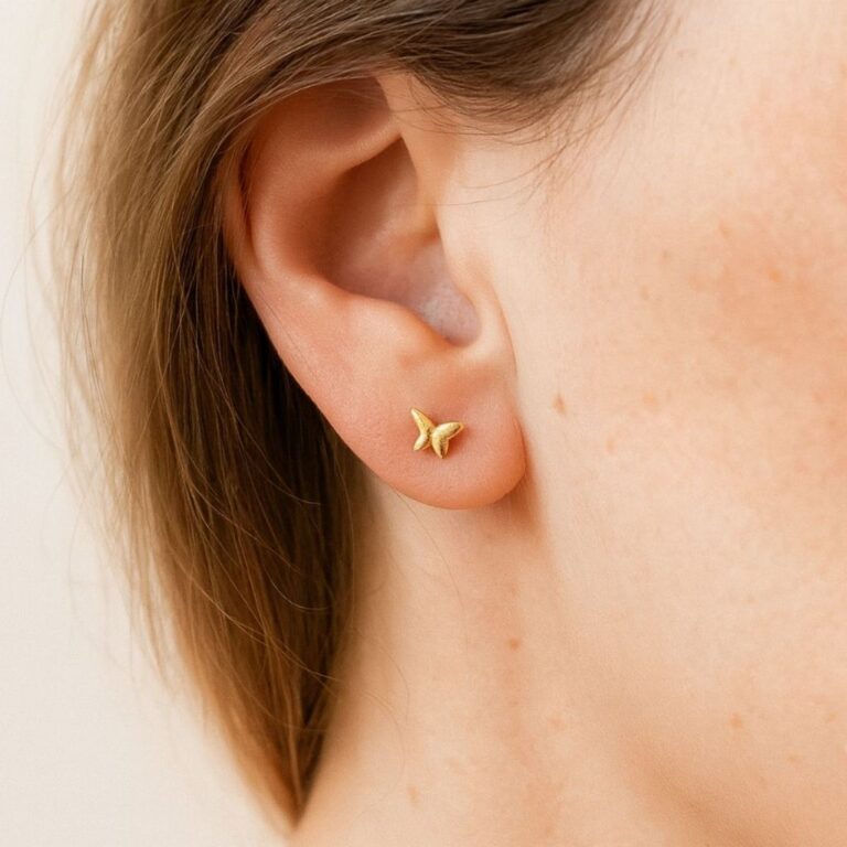 Brinco Infantil ou Adulto de Borboleta Antialergic