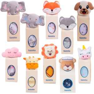 Conforto e Segurança: Naninha Antialérgica com Prendedor de Chupeta