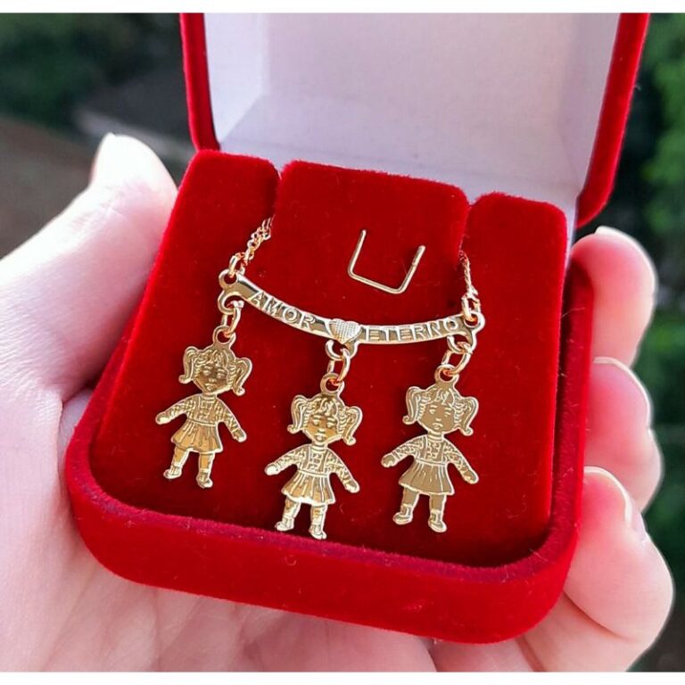 Colar Para Mãe Colar Para Mães Mamãe Filhas Fil