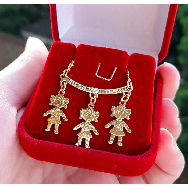 Colar Para Mãe Colar Para Mães Mamãe Filhas Filhos