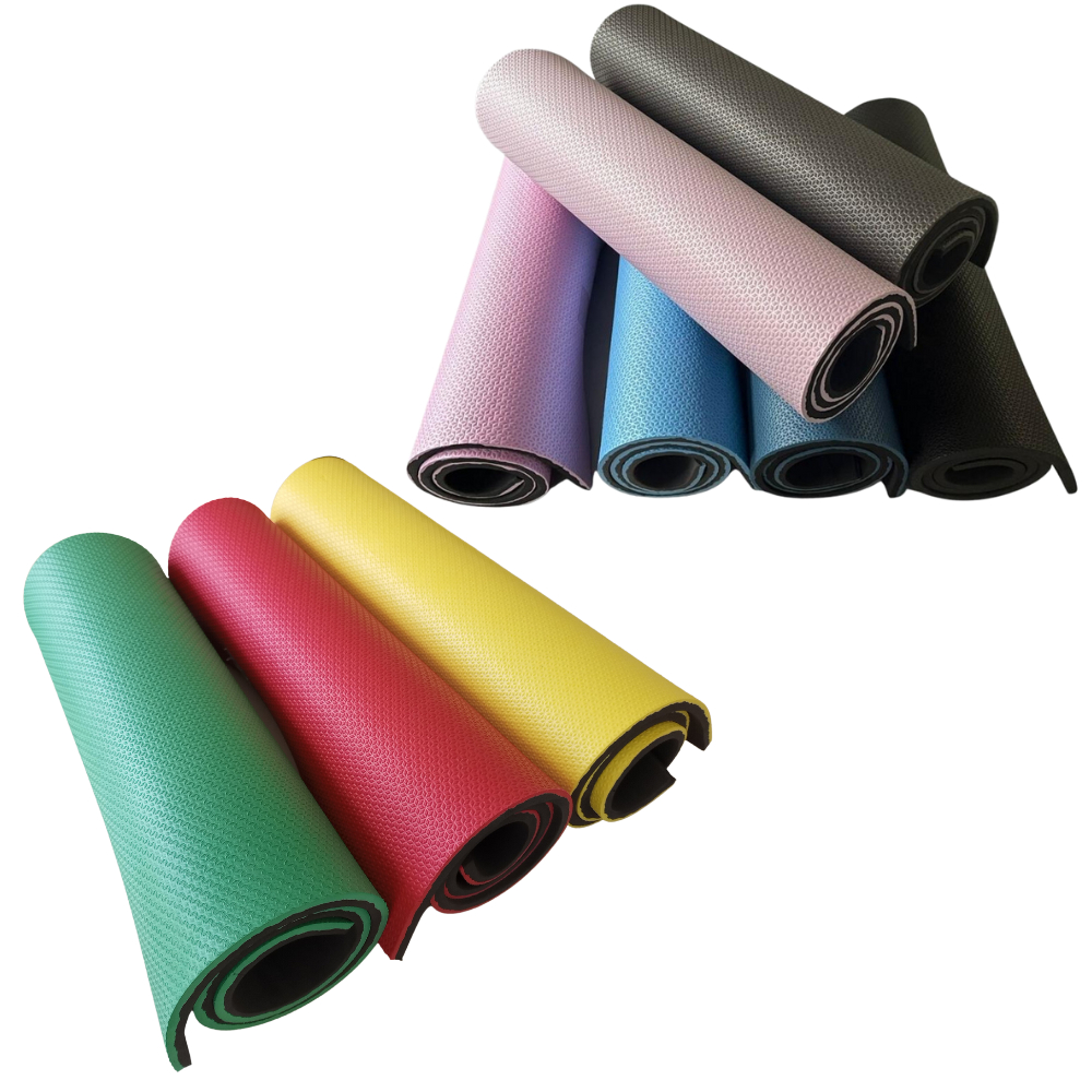 Tapete Colchonete (Yoga, Pilates, Fitness, Ginástica) 1m x 50cm x 10mm.