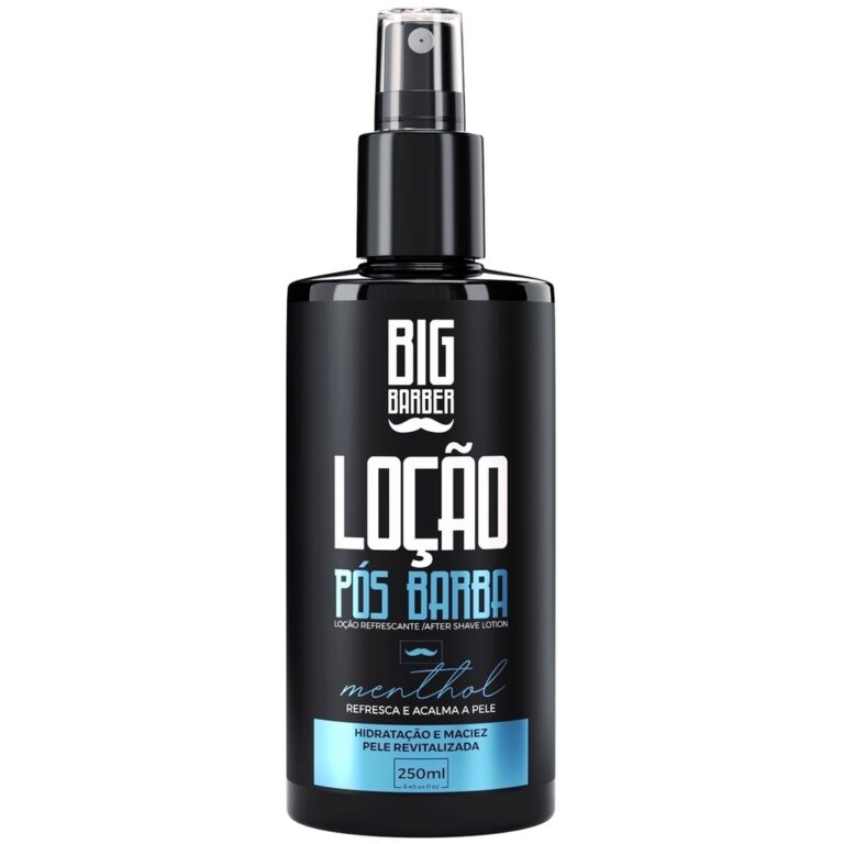 Loção Pós Barba Spray Big Barber 250ml Menthol 