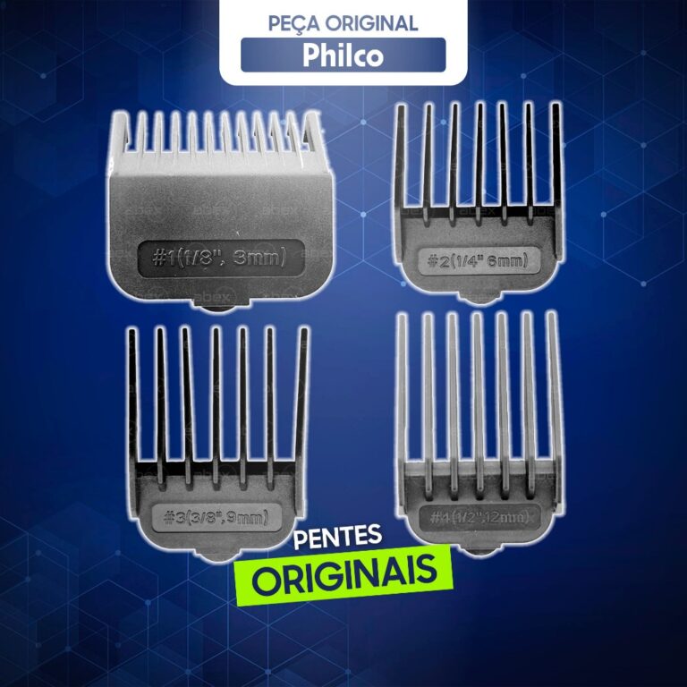 Pente Wahl Philco Dual Action Original Maquinas Pr