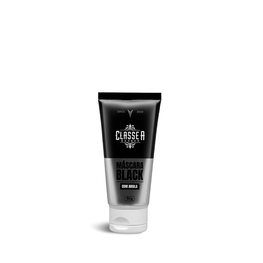 MASCARA Facial BLACK 60ml – CLASSE A – Remove cravos