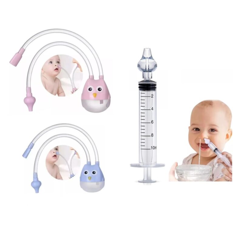 Seringa Lavagem Nariz Aspirador nasal de bebê  cr