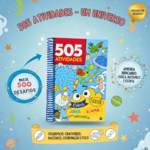 505 Atividades Infantis: Desenvolvimento e Diversão em um só lugar