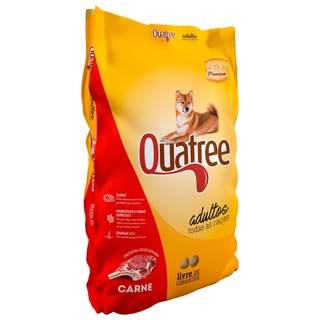 Ração Quatree Adulto Cão Todas as Raças Sabor 