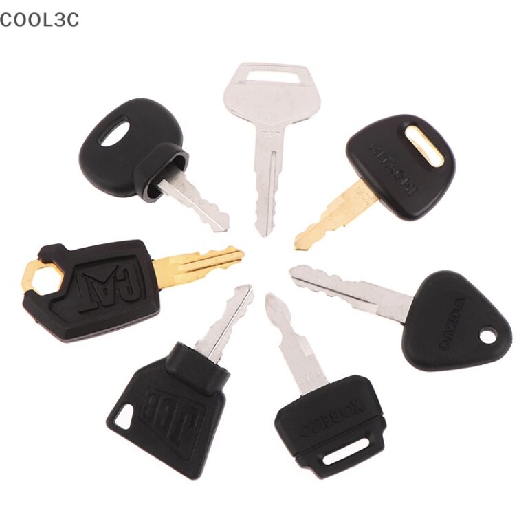 COOL3C 7 Pçs/set Chaves De Ignição Kit De Máqu