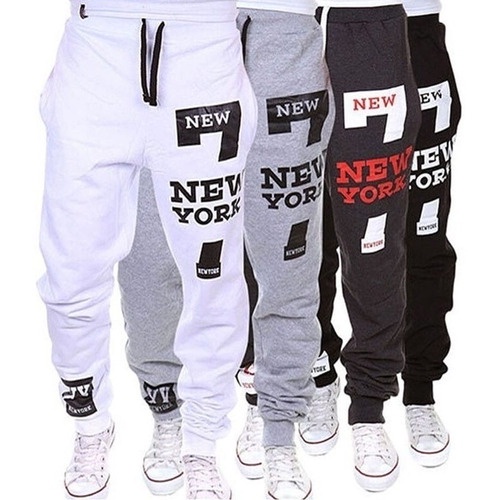 Calça Moletom Slim Jogger New York Inverno
