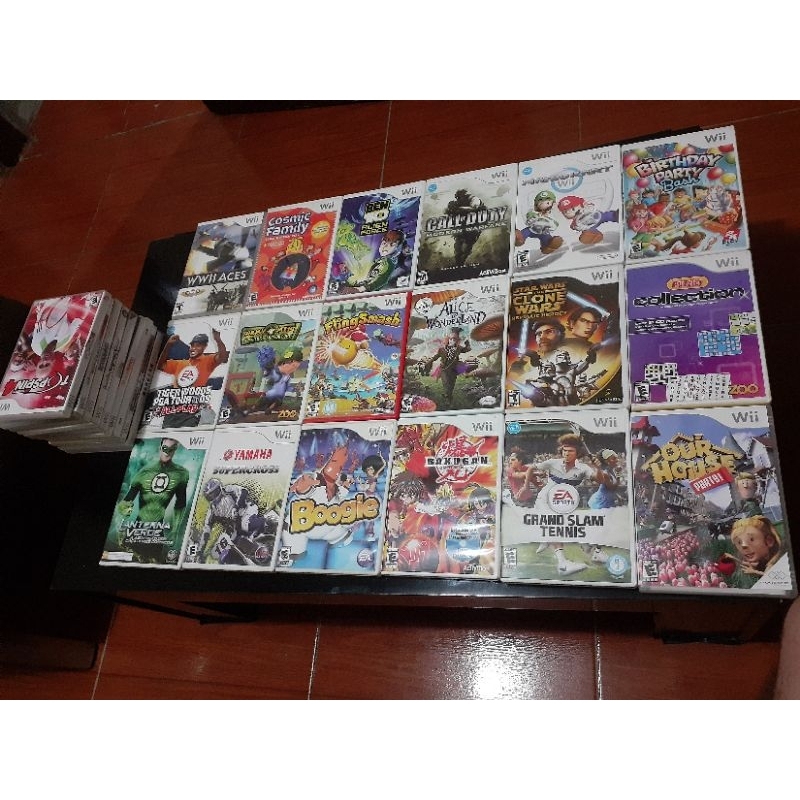 Jogos Originais Nintendo Wii Americanos  Mídia Física  Escolha Seu Título