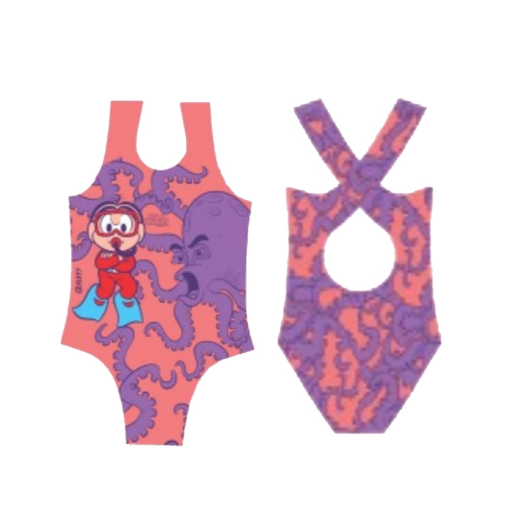Maio Infantil Cross Mônica Turma da Mônica J2