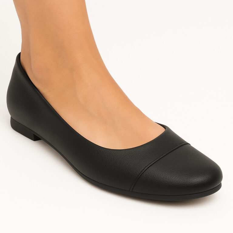 Sapatilha Feminina Rasteirinha  Bico Fino Leve e E