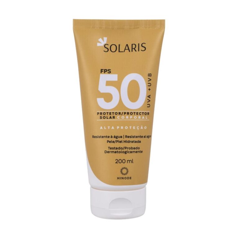 Protetor Solar Corporal Solaris UVA e UVB FPS 50 2