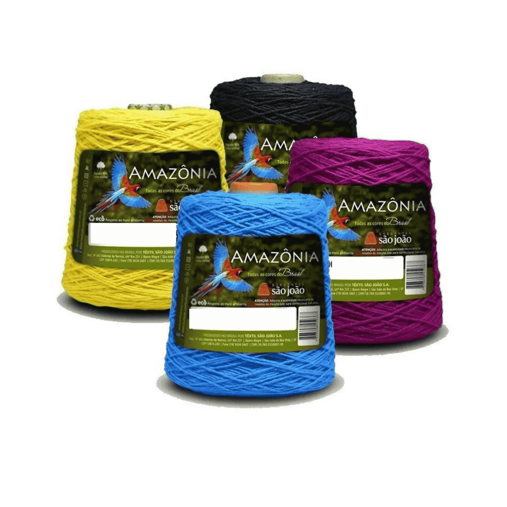 Barbante Amazônia Fio N°4 600 Metros – São João