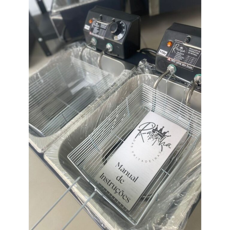 Fritadeira Elétrica Industrial 10L-Eficiência e 