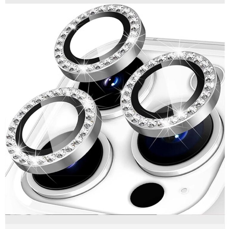 Kit Película Lente De Câmera Brilho Diamante Com