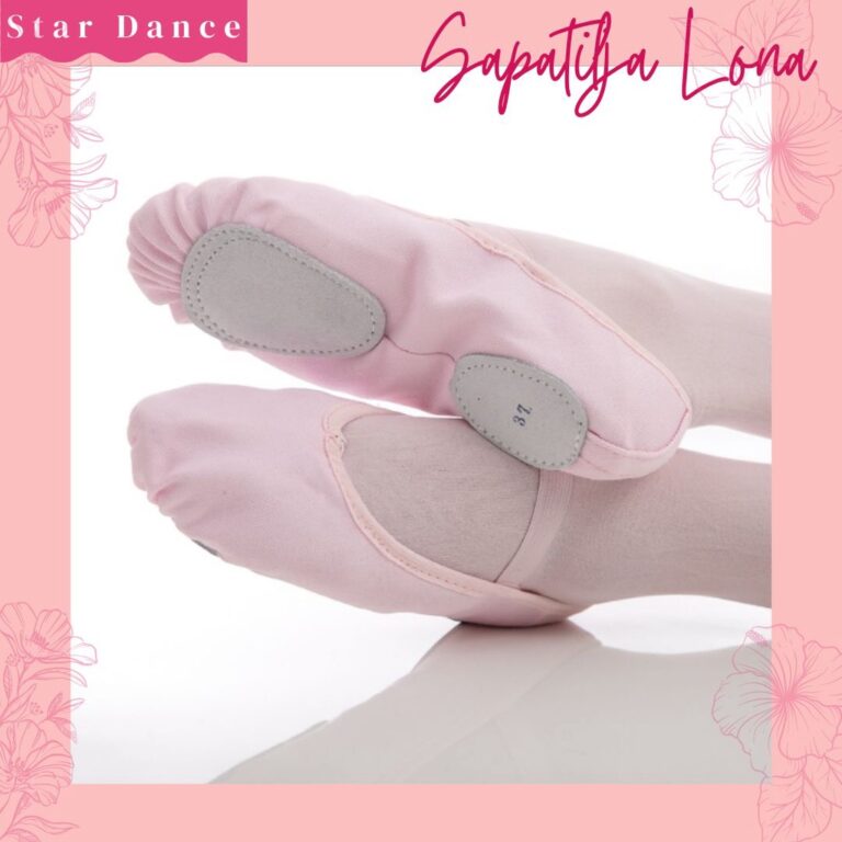 Sapatilha Sola Dividida Lona Ballet – Sapati
