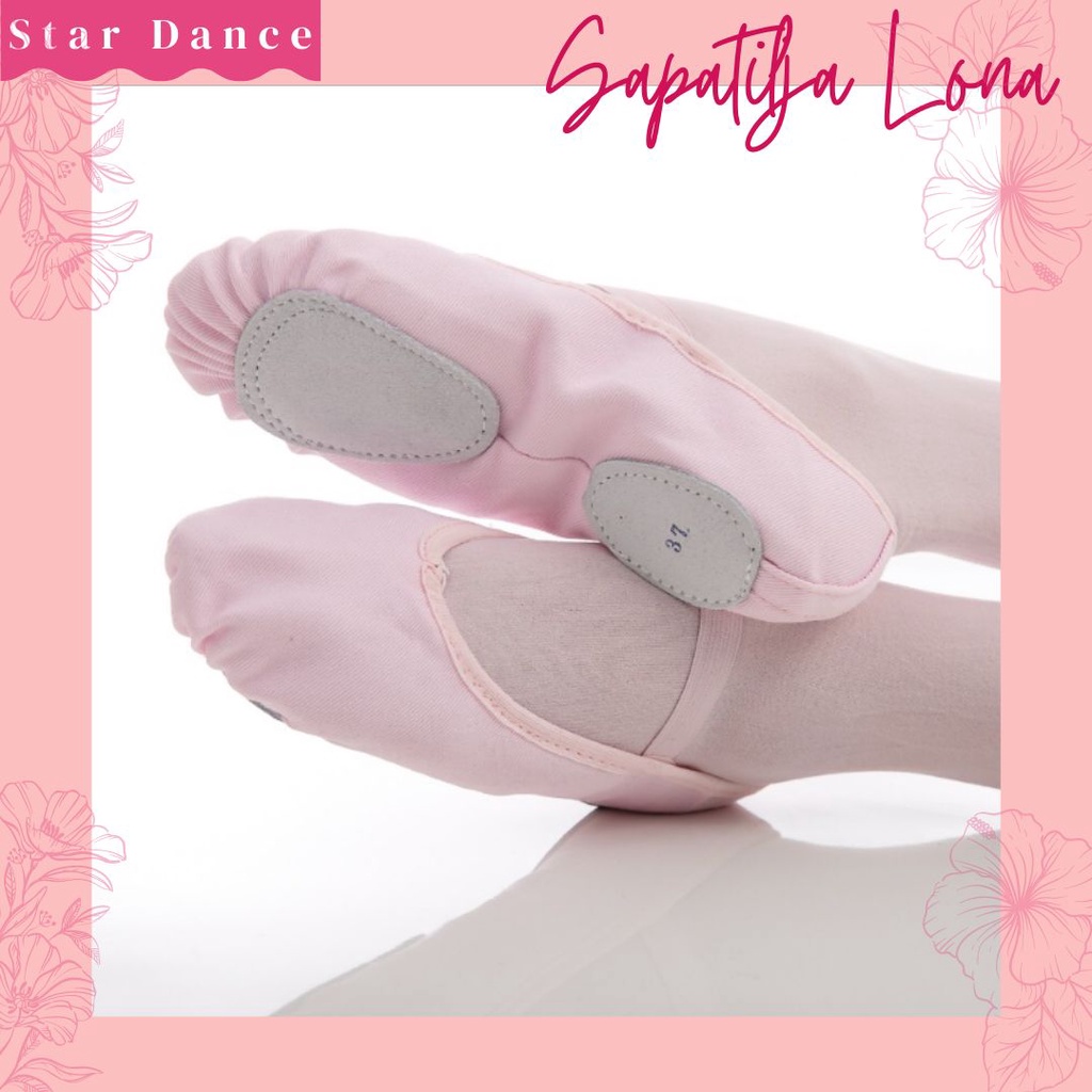 Sapatilha Sola Dividida Lona Ballet – Sapatilha – Balé